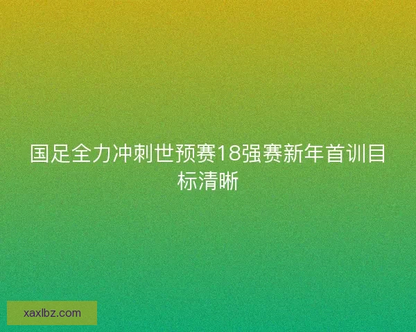 国足全力冲刺世预赛18强赛新年首训目标清晰